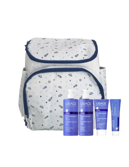 Uriage my 1st blue maternity suitcase