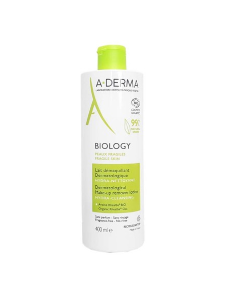 A-Derma Biology Dermatological Make-up remover lotion 400ml A-Derma Biology Dermatological Make-up remover lotion 400ml
