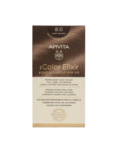 Apivita My Color Elixir 8.0 Light Blonde Apivita My Color Elixir 8.0 Light Blonde