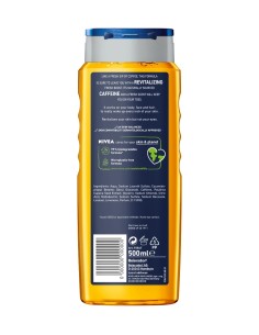 Nivea Men Shower Gel Boost 500ml 2
