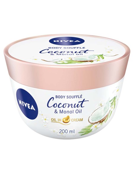 Nivea Body Soufflé Coconut and Monoi Oil 200ml Nivea Body Soufflé Coconut and Monoi Oil 200ml