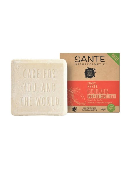 Sante Solid Moisturizing Conditioner with Mango and Organic Aloe Vera 60g Sante Solid Moisturizing Conditioner with Mango and Organic Aloe Vera 60g