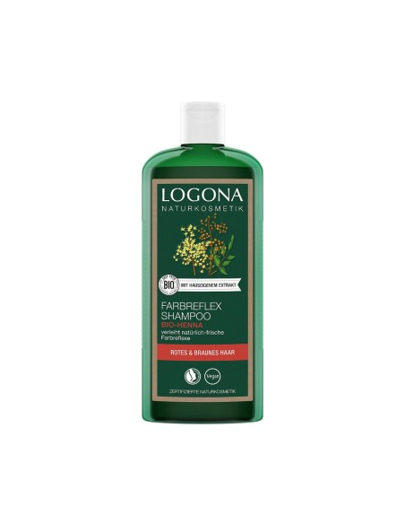 Logona Colour Reflect Shampoo with Henna Extract 250ml Logona Colour Reflect Shampoo with Henna Extract 250ml