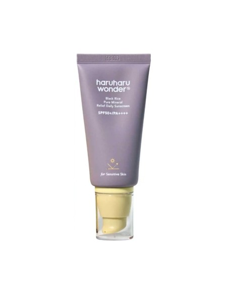 Haruharu Wonder Black Rice Pure Mineral Relief Daily Sunscreen SPF50+ PA++++ 50ml