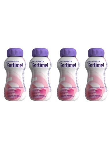 Fortimel Protein Supplement Strawberry Pack 4 x 200ml