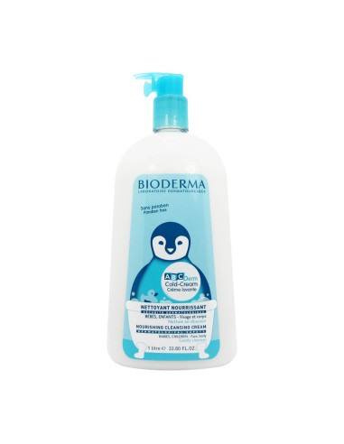 Bioderma ABCDerm Cold-Cream Cleansing Cream 1000ml