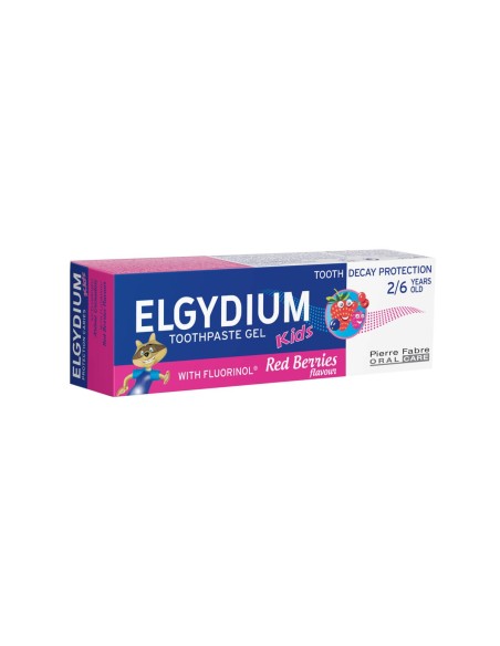 Elgydium Kids Wild Berry Flavored Toothpaste Gel 50ml