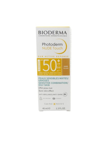 Bioderma Photoderm Nude Touch SPF50 + Golden 40ml