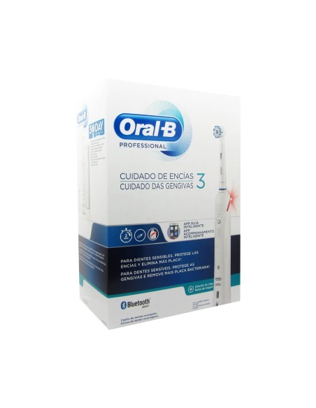 Oral B Pro 3 Gum Care Electric Brush + Travel Bag