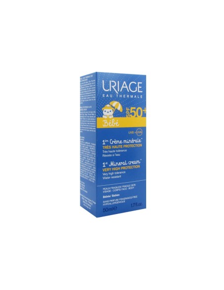 Uriage 1º Mineral Cream SPF50 + 50ml