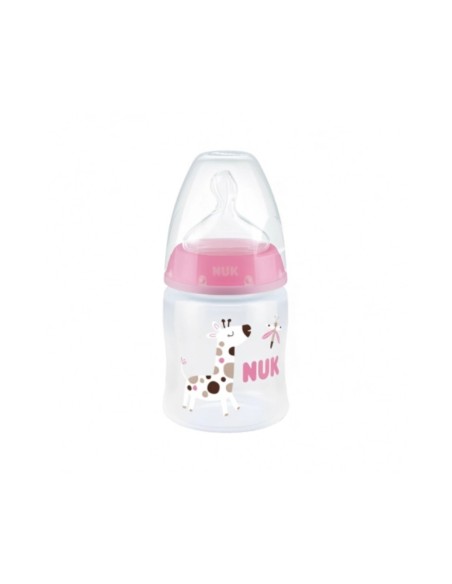 NUK First Choice Silicone Temperature Indicator Bottle 0-6M M 150ml