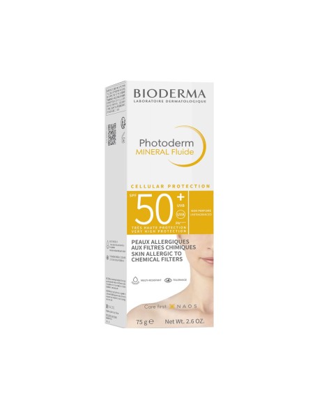 Bioderma Photoderm Mineral Fluide SPF50 75g