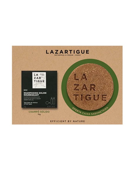 Lazartigue Solid Shampoo with Soap Box
