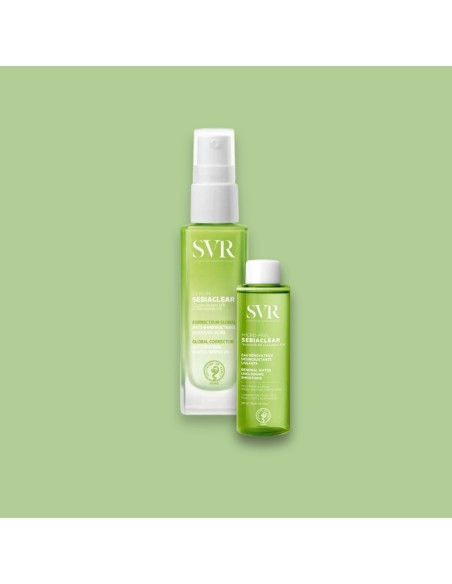 SVR Pack Sebiaclear Serum and Micro-Peel Lotion