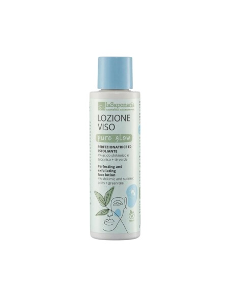 LaSaponaria Pure Glow Facial Refining and Exfoliating Lotion 150ml