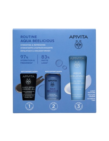 Apivita Pack Routine Aqua Beelicious Tinted