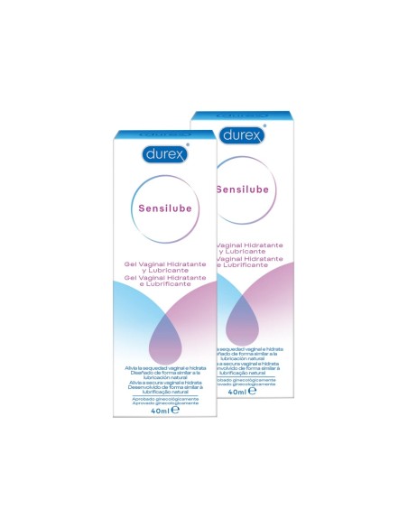 Durex Sensilube Duo Vaginal Hydrating Gel 2x40ml