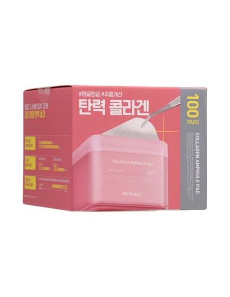 Mediheal Collagen Ampoule Pad 100uni