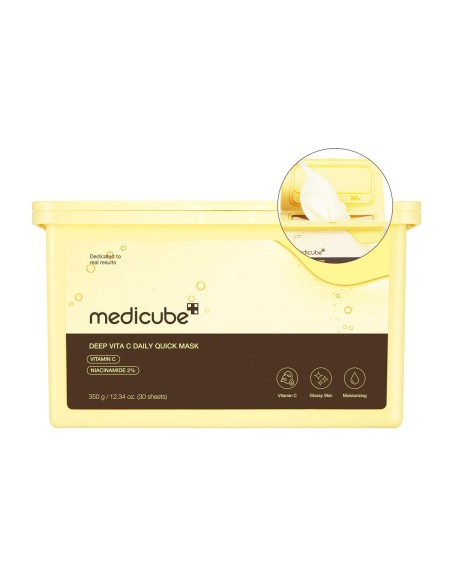 Medicube Deep Vita C Daily Quick Mask 30pk