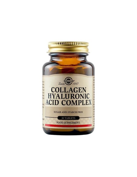 Solgar Hyaluronic Acid and Collagen Complex 30 Tablets
