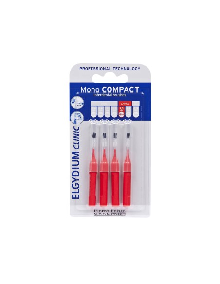 Elgydium Clinic Mono Compact Interdental Brush Large Conical x4