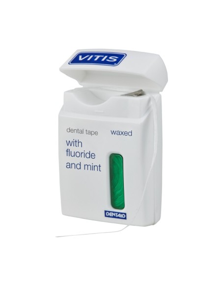 Vitis Waxed Mint and Fluor Dental Tape 50m