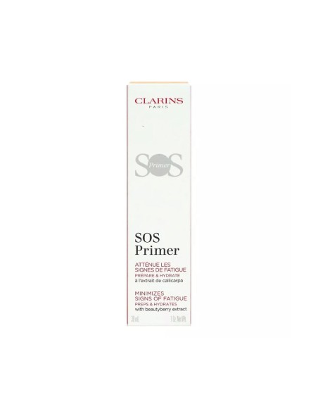 Clarins SOS Primer Pink Minimizes Signs of Fatigue 30ml Clarins SOS Primer Pink Minimizes Signs of Fatigue 30ml