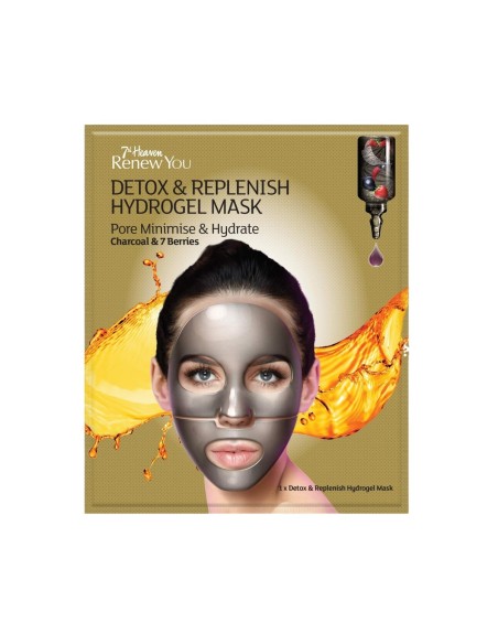 Montagne Jeunesse Hydrogel Face Mask with Charcoal and 7 Berries