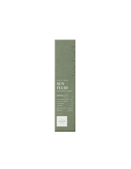 Village 11 Factory Daily Mild Sun Fluid SPF50 50ml