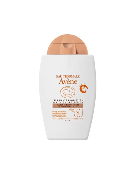 Avène Sun Mineral Fluid with Colour SPF50+ 40ml