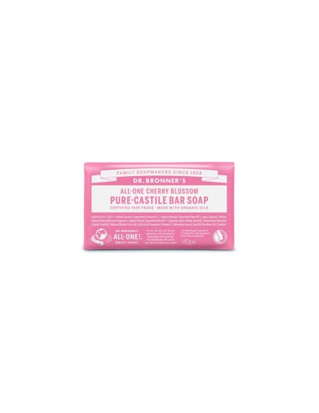Dr. Bronners Organic Castile Soap Cherry Blossom 140g