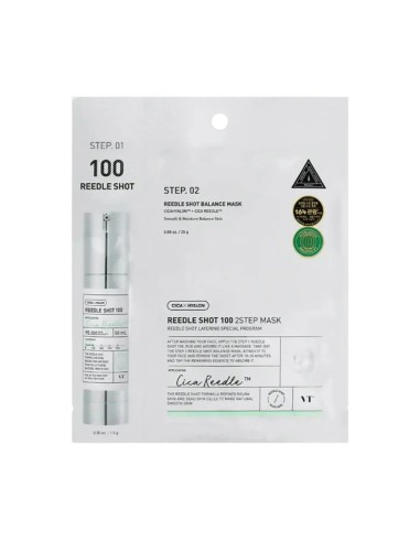 VT Cosmetics Reedle Shot 100 2‑Stage Mask 1 uni