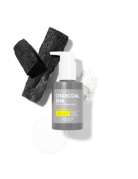 Some By Mi Charcoal BHA Pore Clay Bubble Mask 120g