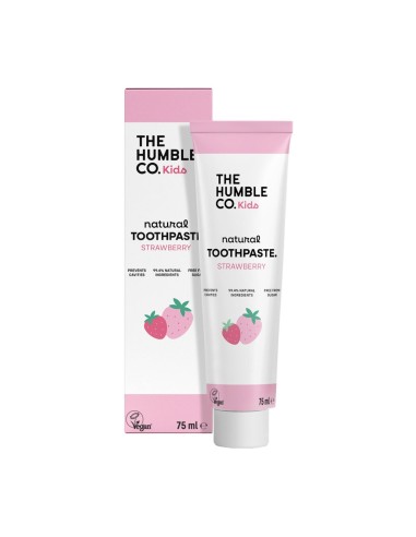 The Humble Co. Kids Natural Strawberry Toothpaste 75ml