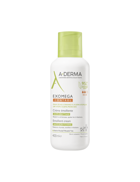 A-Derma Exomega Control Emollient Cream 400ml