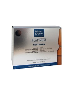 Martiderm Platinum Night Renew Ampoules 30ampx2ml