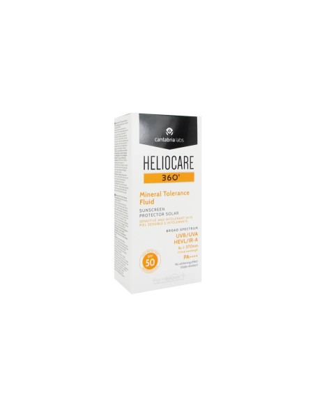 Heliocare 360 Mineral Tolerance Fluid SPF50 50ml