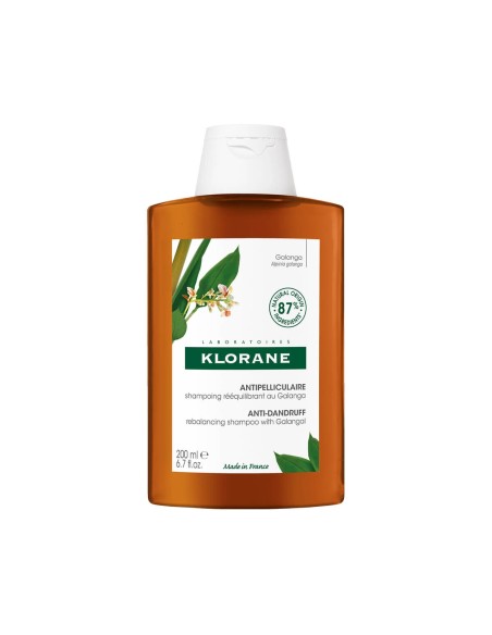 Klorane Anti-dandruff Rebalancing Shampoo with Galangal 200ml