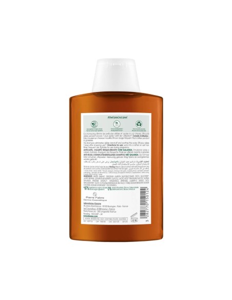 Klorane Anti-dandruff Rebalancing Shampoo with Galangal 200ml