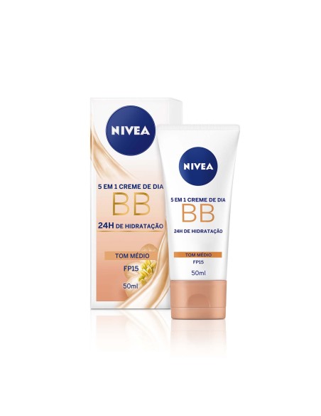 Nivea 5 in 1 BB Cream Medium Tone SPF15 50ml