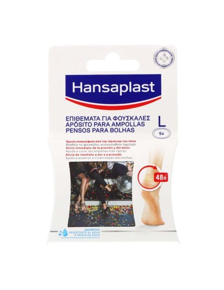 Hansaplast Blister Dressing L 5 Units Hansaplast Blister Dressing L 5 Units