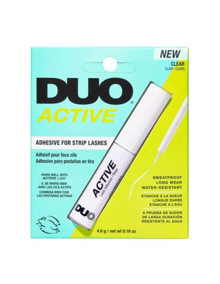 Duo Active Adhesive For Strip Lashes Clear 4,6g Duo Active Adhesive For Strip Lashes Clear 4,6g