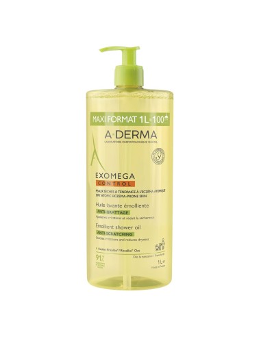 A-Derma Exomega Control Emollient Cleansing Oil 1L