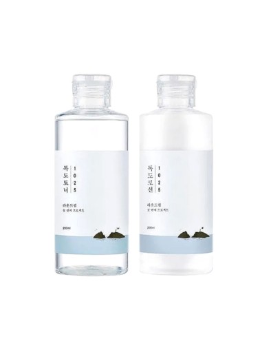 Round Lab Pack 1025 Dokdo Toner 200ml and 1025 Dokdo Lotion 200ml