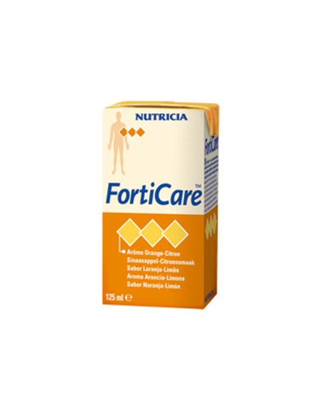 Forticare Oral Suplement Orange Lemon Pack 4 x 125ml