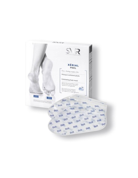 SVR Xérial Peel Mask Middle Feet Exfoliating 1 pair
