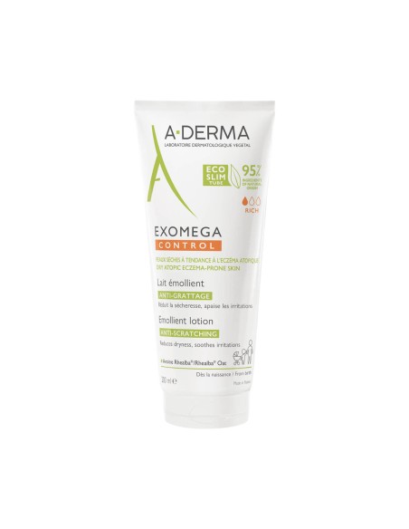 A-Derma Exomega Control Emollient Milk 200ml