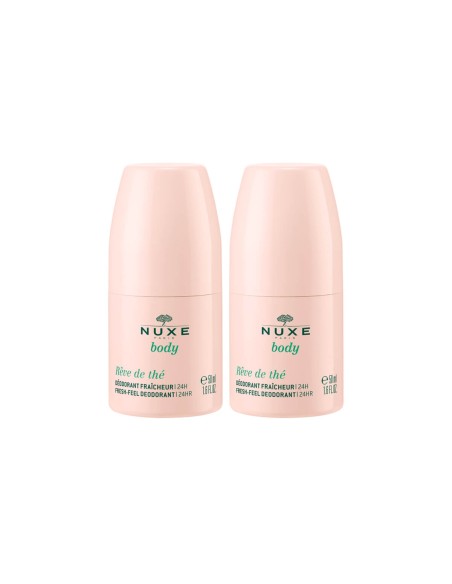Nuxe Body Pack Rêve de Thé refreshing deodorizing 50gx2